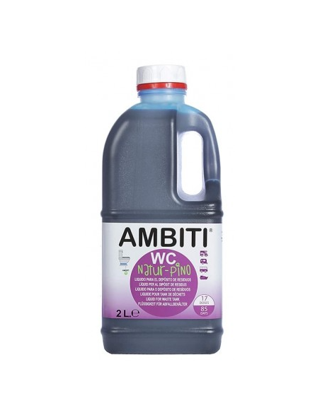 Líquido WC Ambiti Natur Pino 2L – Aditivo Biodegradable para Inodoro Químico