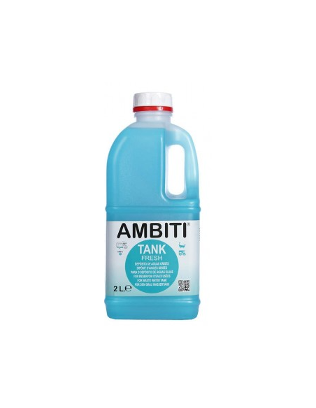 Líquido Ambiti TANK Fresh 2L – Aditivo para Depósitos de Aguas Grises