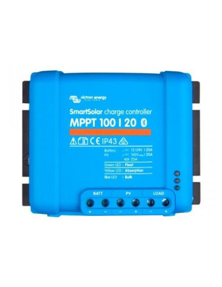 Regulador solar Victron SmartSolar MPPT100/20 BT