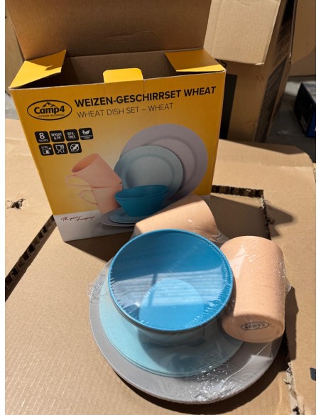 Vajilla melamina camp4