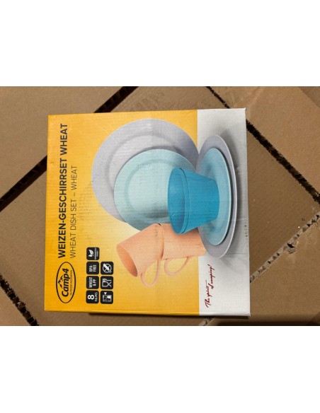 Vajilla melamina camp4