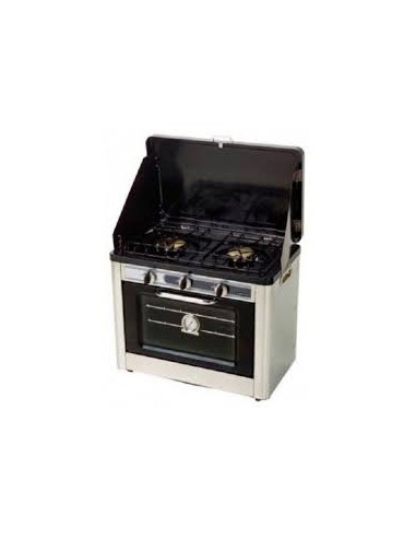 Horno cocina 2 fuegos combinado incasa