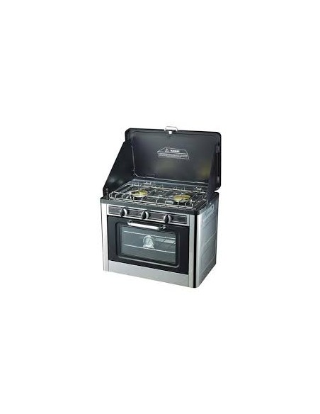 Horno cocina 2 fuegos combinado incasa