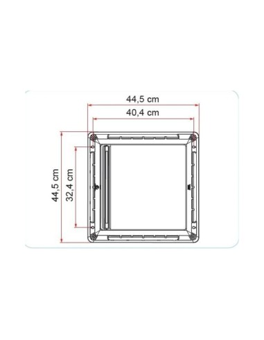 Rollo Kit 40*40 Oscurecedor FIAMMA