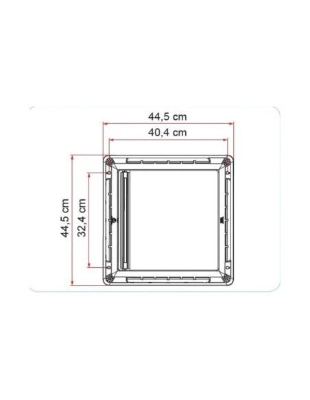 Rollo Kit 40*40 Oscurecedor FIAMMA