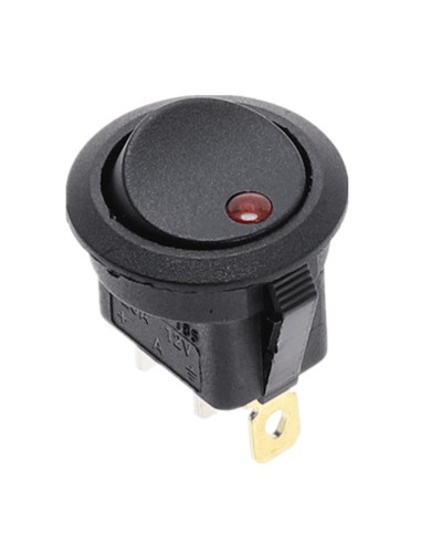 Interruptor 12V con indicador LED y conectores...