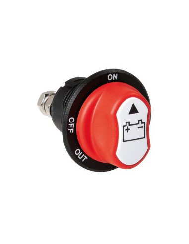 Desconectador de baterías mini 100A con mando...