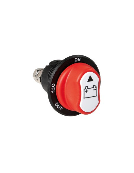 Desconectador de baterías mini 100A con mando extraíble