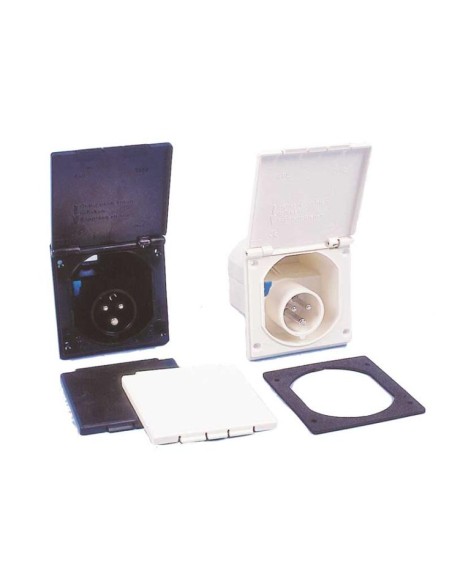 Toma exterior de carga  CEE17 Blanca o negra