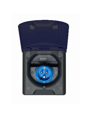 Toma de carga MAGNETICA 220V CEE17 Blanca o Negra