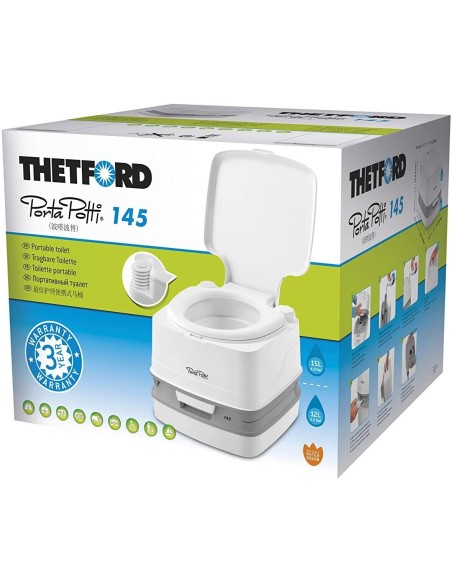 Porta Potti Thetford Qube 145 portátil para camper y autocaravana