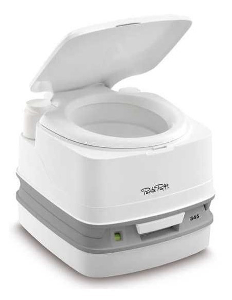 Porta Potti Thetford Qube 345 portátil con indicador de nivel para camper