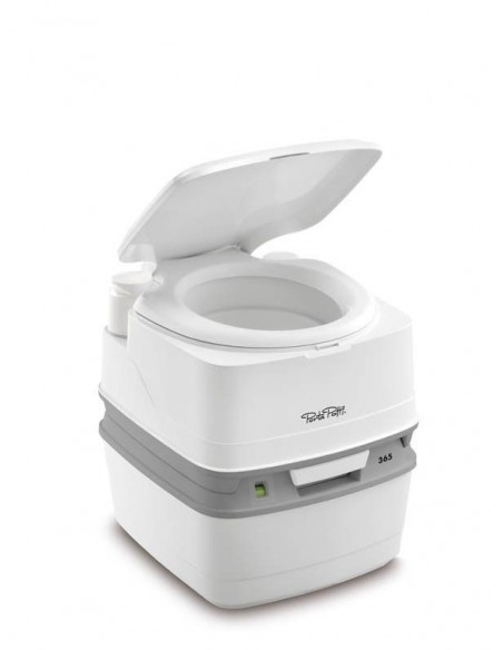 Porta Potti Thetford Qube 365 portátil con indicador de nivel para camper