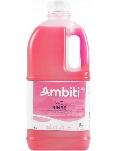 Líquido WC Ambiti Rinse 2L – Aditivo para Cisterna de WC Químico