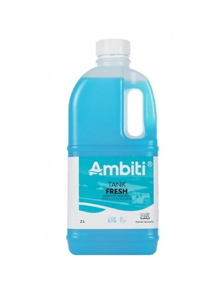 Líquido Ambiti TANK Fresh 2L – Aditivo para Depósitos de Aguas Grises