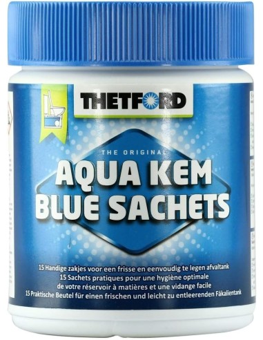 Aqua Kem Blue Sachets – Aditivo WC en monodosis...