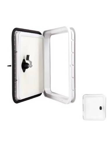 Portón de Servicio para WC – Blanco o Negro |...