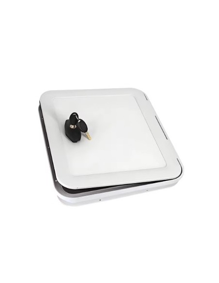 Portón de Servicio para WC – Blanco o Negro | Autocaravana y Camper