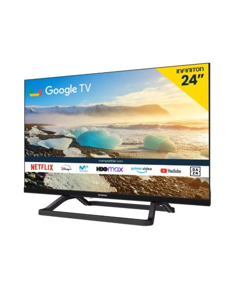 Televisor Infiniton 24” Google TV HD 12V – Ideal para Camper y Autocaravana