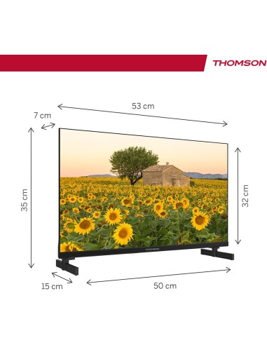 Televisor Thomson 24” Smart Android TV 12V/24V...