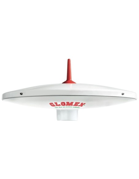 Antena TDT Omnidireccional Glomex Oasis 12V/24V – Alta Ganancia 26 dB para Camper y Autocaravana
