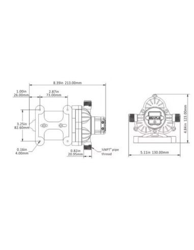 Bomba Presostato Aqua Press 11,3 L 12V – Alta...