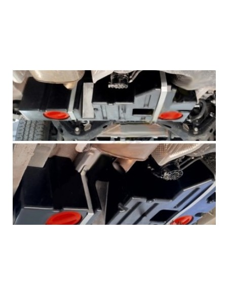 Kit de Sujeción Depósito 50L Vans PSA – Instalación en Bajos