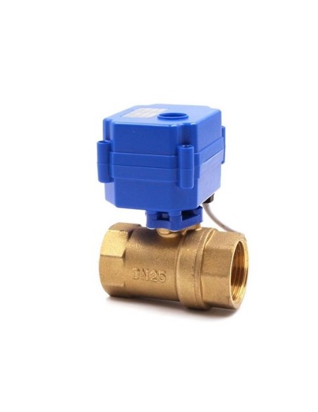 Válvula Eléctrica 1” para Aguas Grises – Apertura y Cierre Eléctrico