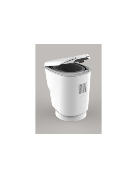 WC Eléctrico Seco Clesana C1 – Sin Agua ni Químicos | Base Redonda