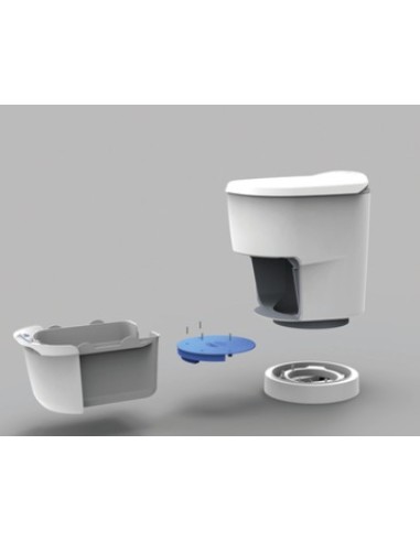 WC Eléctrico Seco Clesana C1 – Sin Agua ni...