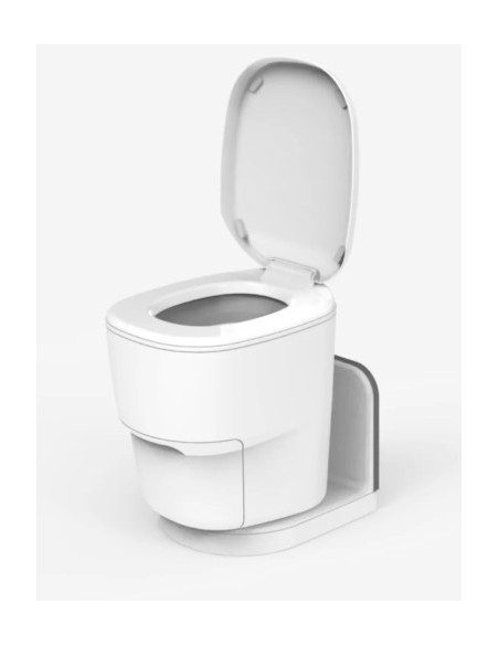WC Eléctrico Seco Clesana C1 – Adaptador en L | Sin Agua ni Químicos