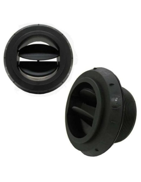 Salida de Aire Ø60 Orientable y Obturable – Gris o Negro